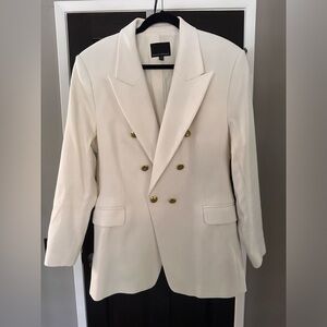 Banana Republic | Double breasted blazer | White | 20